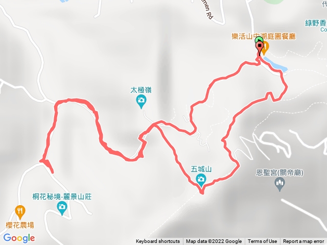 山中湖五城山O型