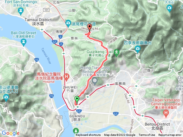 忠義山三空泉步道