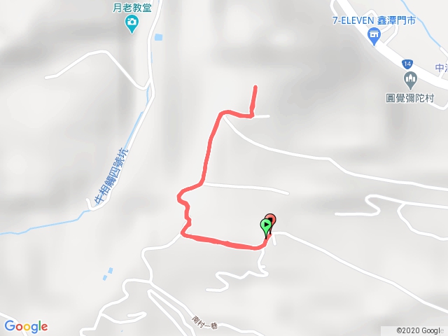 埔里牛相山_一等三角點