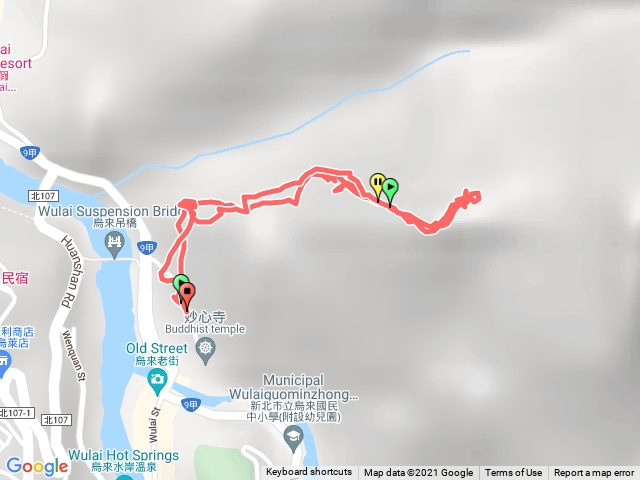 妙心寺烏來山岩頂