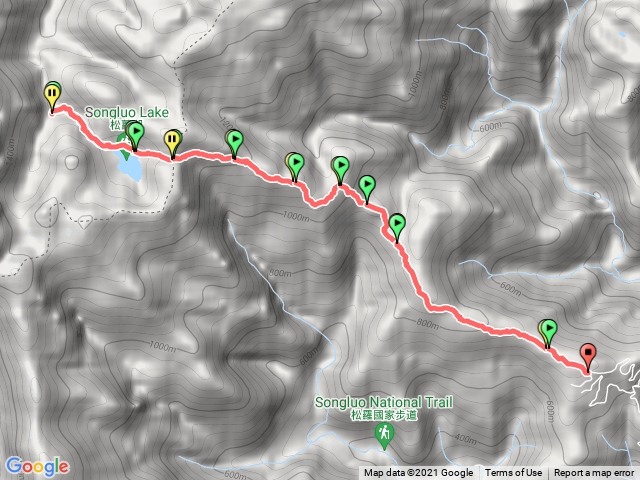 松蘿湖-南勢溪-登山口