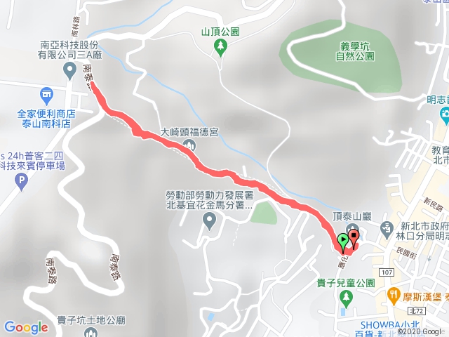 三趟泰山巖