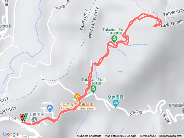小百岳集起來更寮古道(土庫岳)202301221514