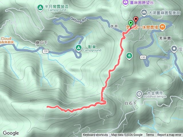 關刀山步道-薑麻園啟登預覽圖