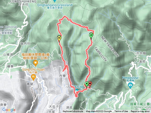 內寮古道 荷蘭古道 O型