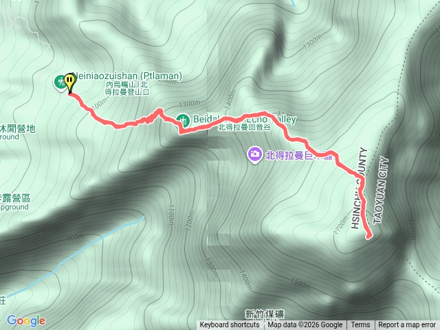 北得拉曼+內鳥嘴山預覽圖