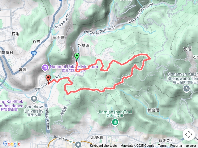 燕溪古道大崙尾山