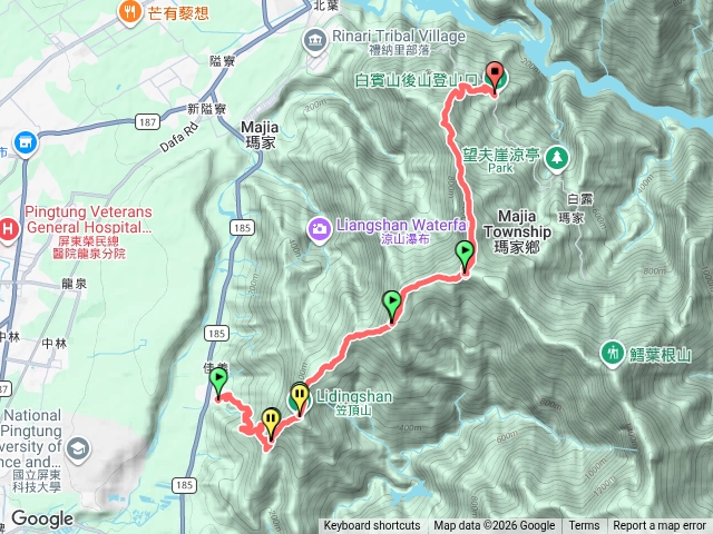 瑪家三兄妹-笠頂山-真笠山-白賓山連走預覽圖