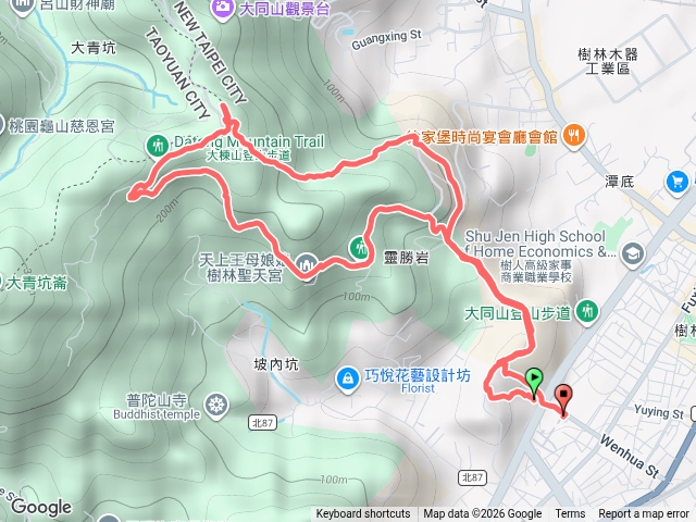 樹林大同山青龍嶺