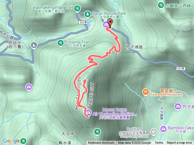 大屯山觀日出