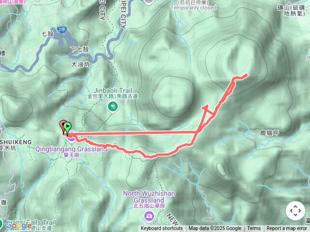 磺嘴山、翠翠谷