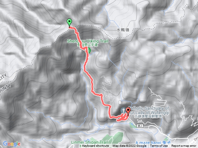 聖母山莊下山