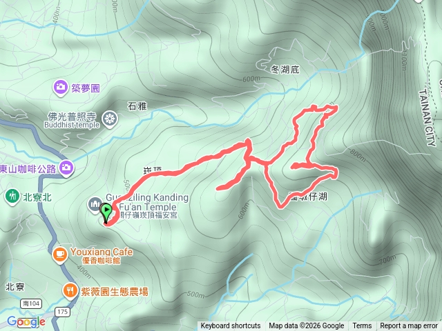 南瀛百岳-崁頂山、六順峰、明峰環走