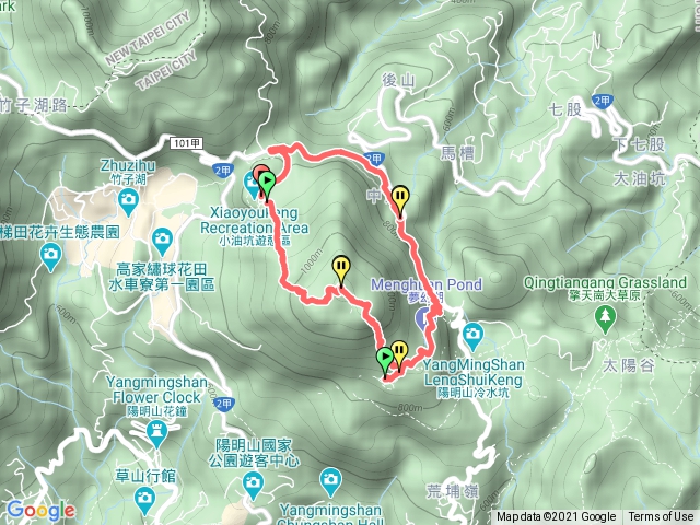 200114七星山〇型健走