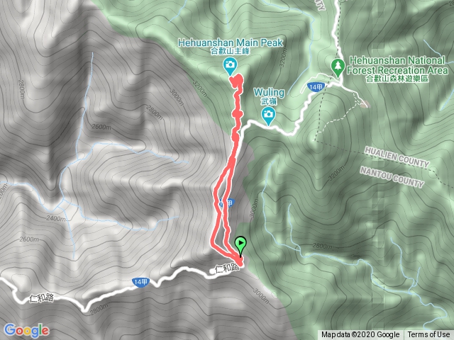 1091122_合歡山南峰+主峰步道_緯