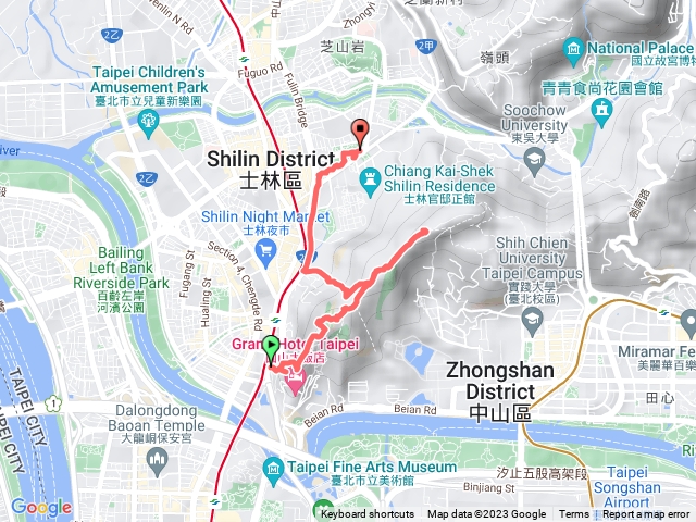 小百岳09-劍潭山親山步道2023100714