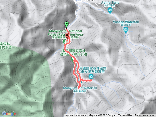 滿月圓瀑布 處女瀑布