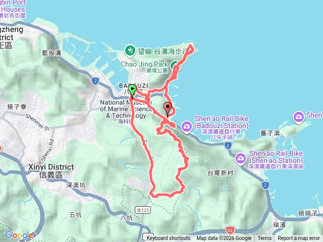 八斗子，深澳山，潮境公園預覽圖