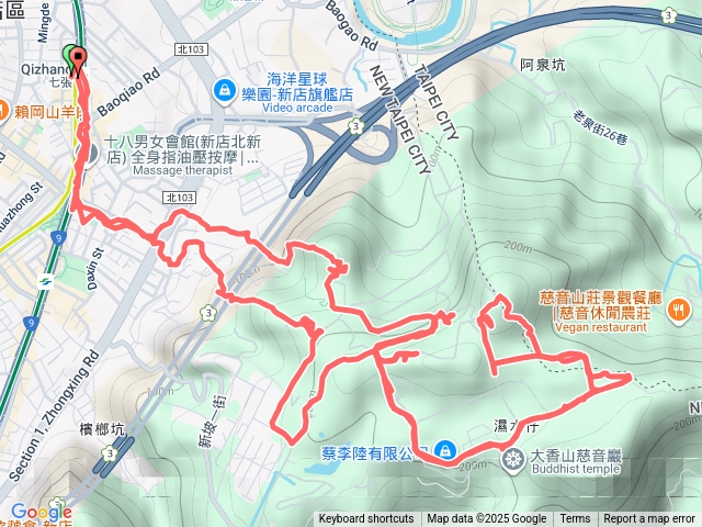 20251003高麗坑山-新高麗坑山-高麗坑山西北峰