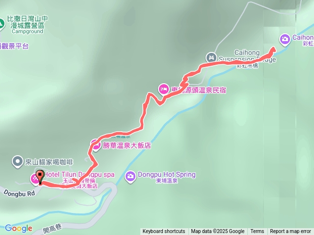 20250829南投東埔彩虹瀑布gpx