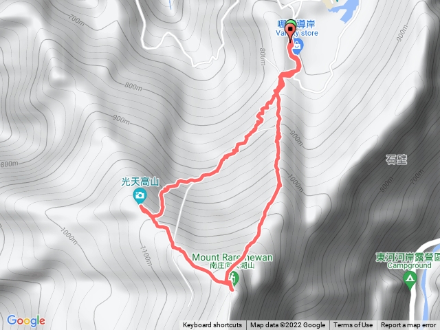 向天湖山光天高山小O型