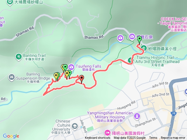 翠峯步道、天母古道