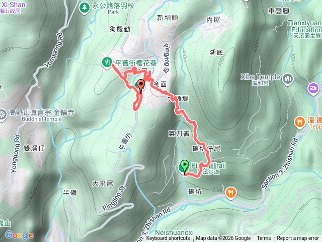 平溪步道+鵝尾山水梯田115.03.30