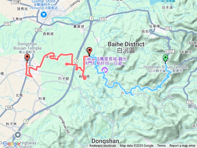 東山碧軒寺隨香（回）完整航跡預覽圖