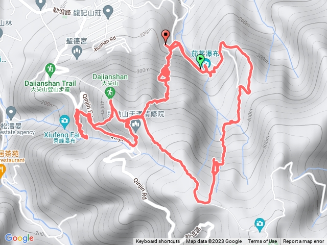 20230826汐止三山三瀑O 形