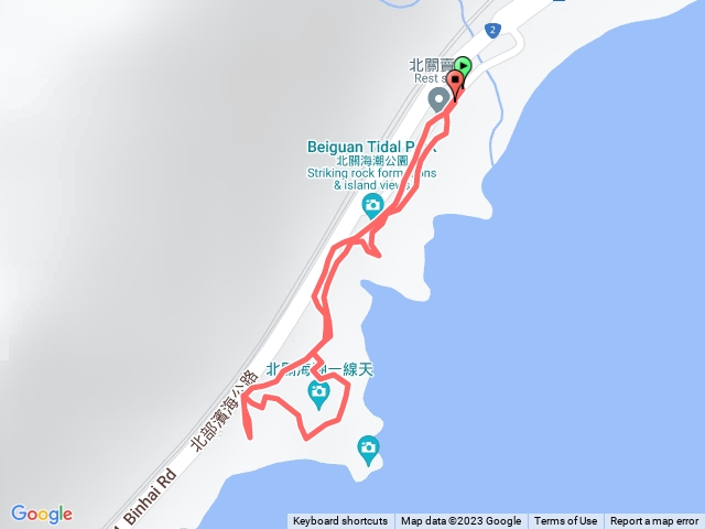 北關海潮公園步道預覽圖