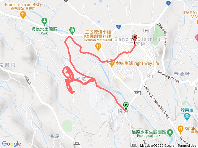  三芝馬偕真愛森林療癒步道1091128