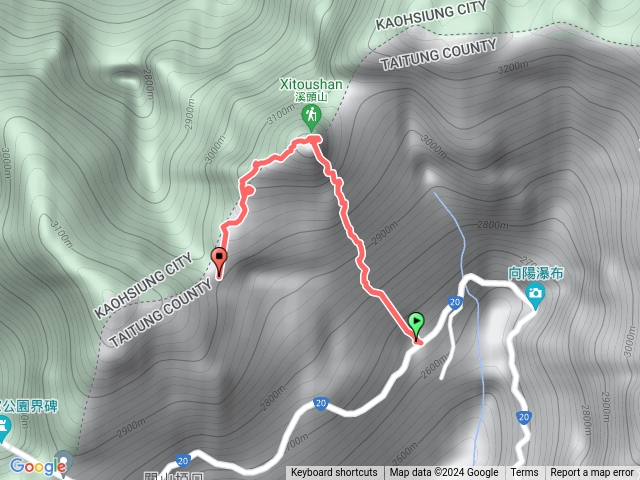 溪頭山-關山嶺山2-1