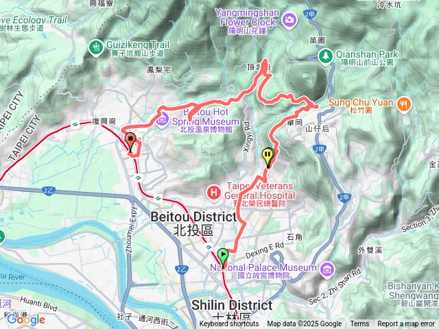天母水管路登山步道
