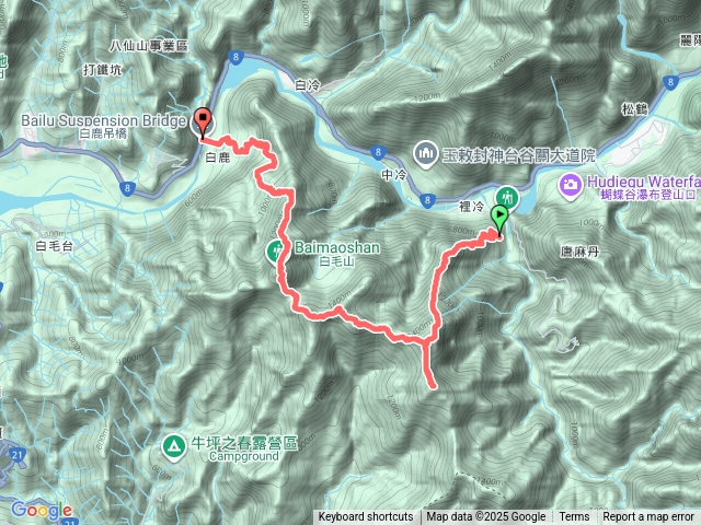 2025/11/22阿白縱走二刷