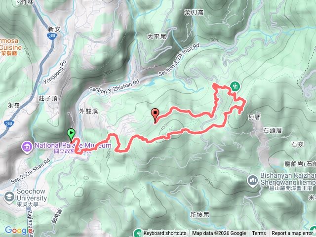 燕溪古道-大崙頭尾山-小溪頭-翠山步道預覽圖