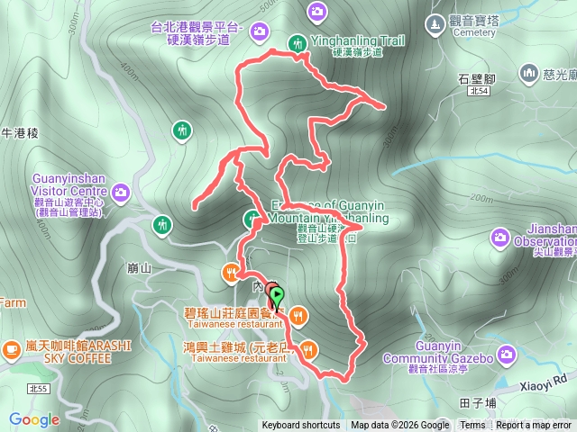 鷹仔尖大崩壁O繞預覽圖