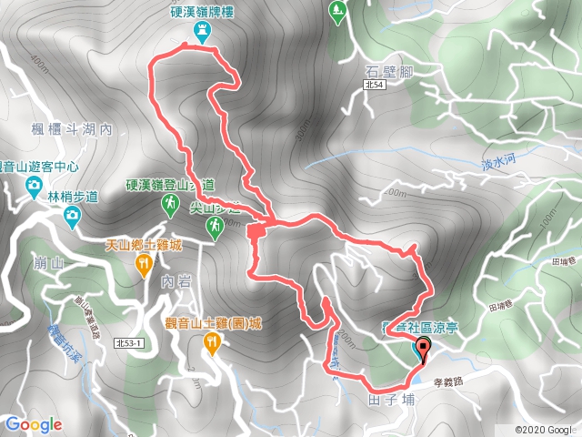 占山九連峰8字串行