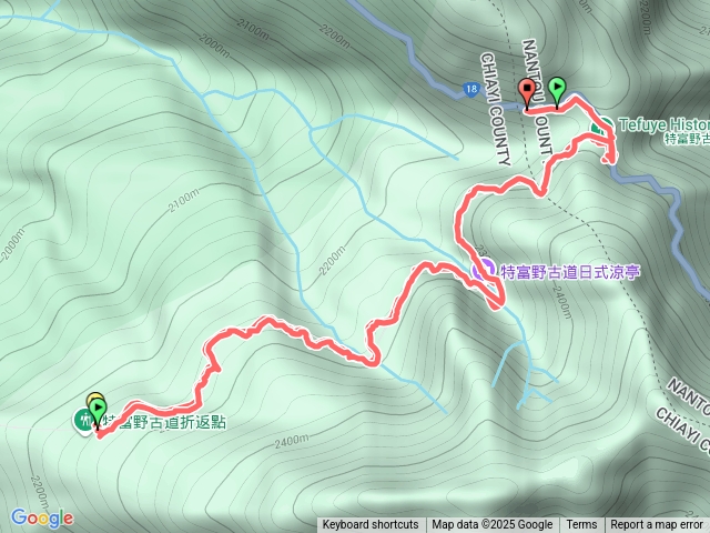 特富野古道（自忠-3.7K)
