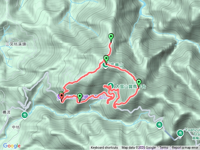 大棟山長壽山醜棟山預覽圖