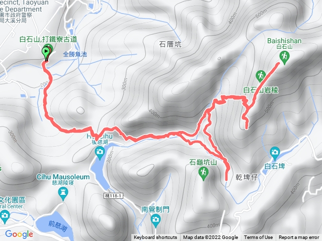 一直走錯路的打鐵寮+白石山