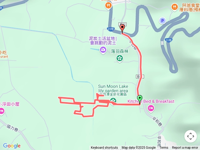 日月潭頭社活盆地休閒農業區欣賞金針花預覽圖