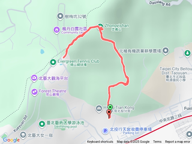 忠義山（土路終點折返）預覽圖