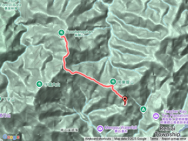 南東眼山連走有勝山（腰繞路經）預覽圖