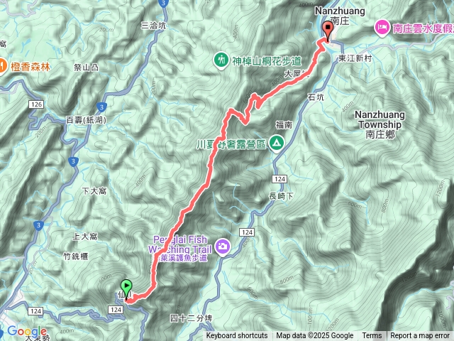 20250906 靈洞宮>仙山>大窩山>福南山>崩山>神桌山>南庄