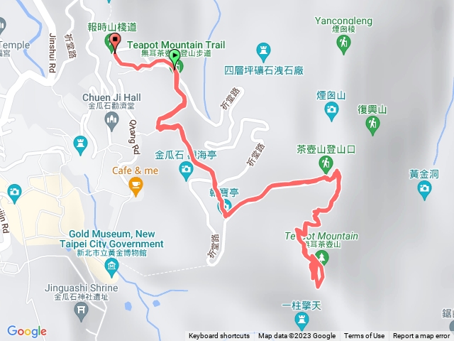 無耳茶壺山登頂