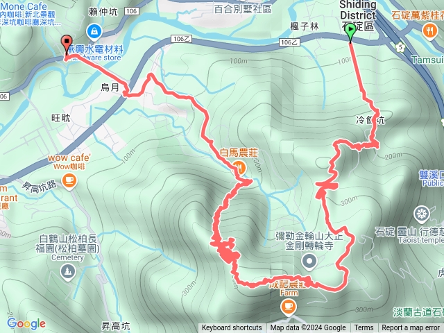 冷飯坑（楓子林山）、烏月山預覽圖