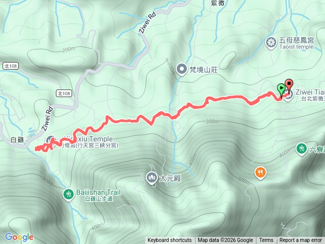 紫微天后宮至行修宮