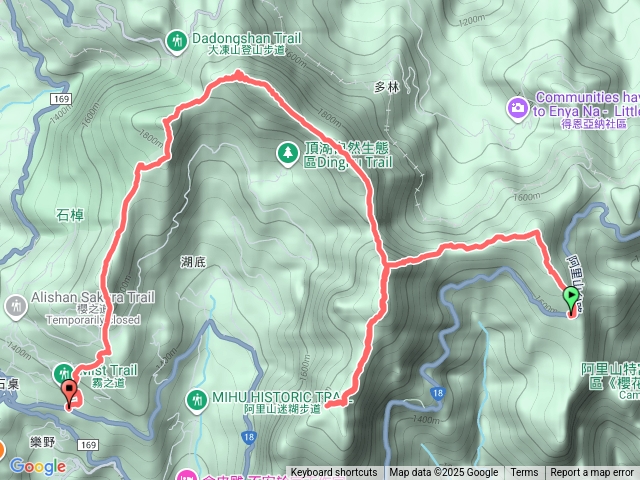 2025.11.22頂湖6連峰