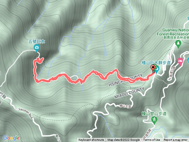 檜山巨木森林步道