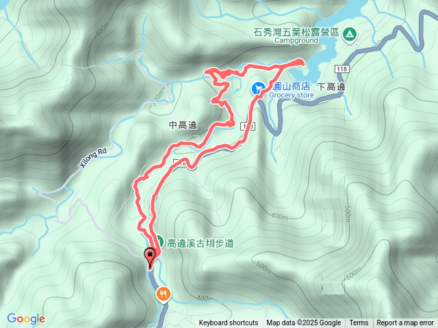 桃園復興高遶溪古圳步道羅馬公路O型